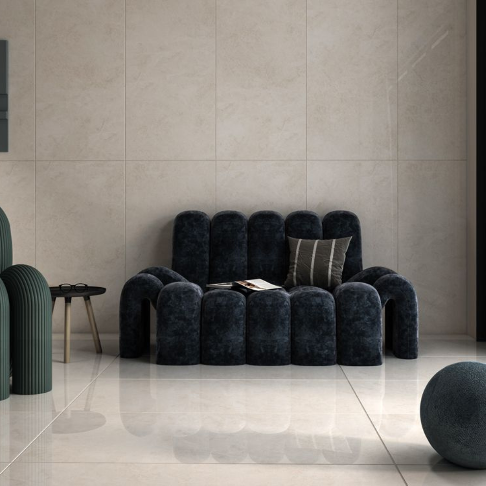  60x120cm Nordic Ivory Hochglanz 7mm 
