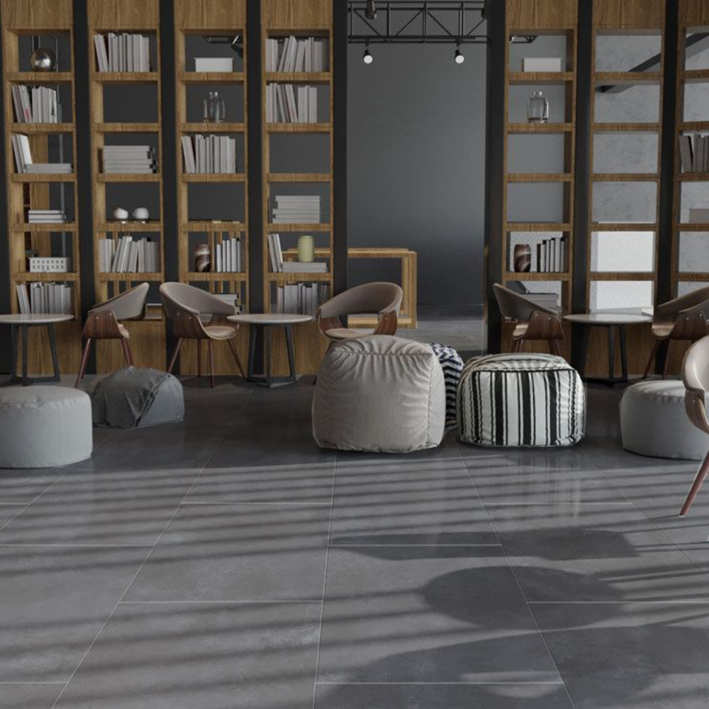  60x120cm Luna Cool Grey Halbpoliert 7mm