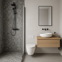  30x30cm Mosaico Kasbah Anthracite