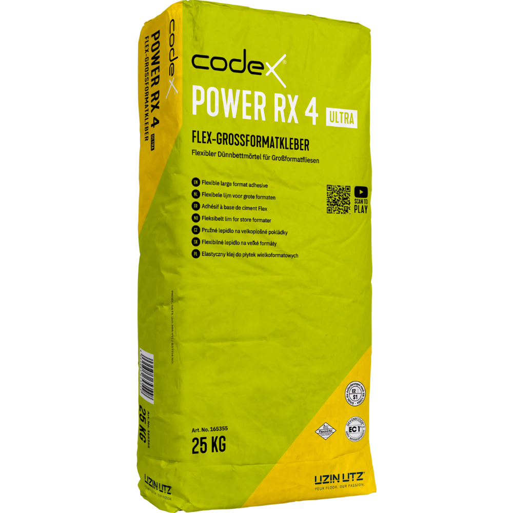 CODEX Power RX 4 ULTRA Flex-Grossformatkleber 25KG