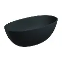 Shell M+ Freistehende Badewanne, 148 x 75 cm,Black lava matt (BLV) SHELL148WWBLV