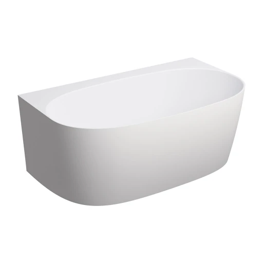 Valencia M+   Wandbadewanne, 148 x 77  cm  Weiß matt (BM) VALENCIA148SWPBM