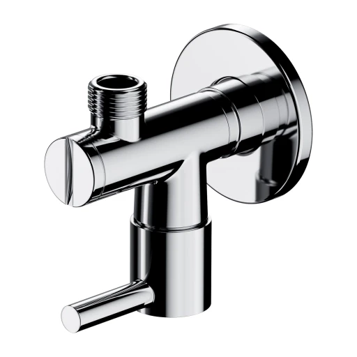 Eckventil Chrom poliert (CR) 8857CR