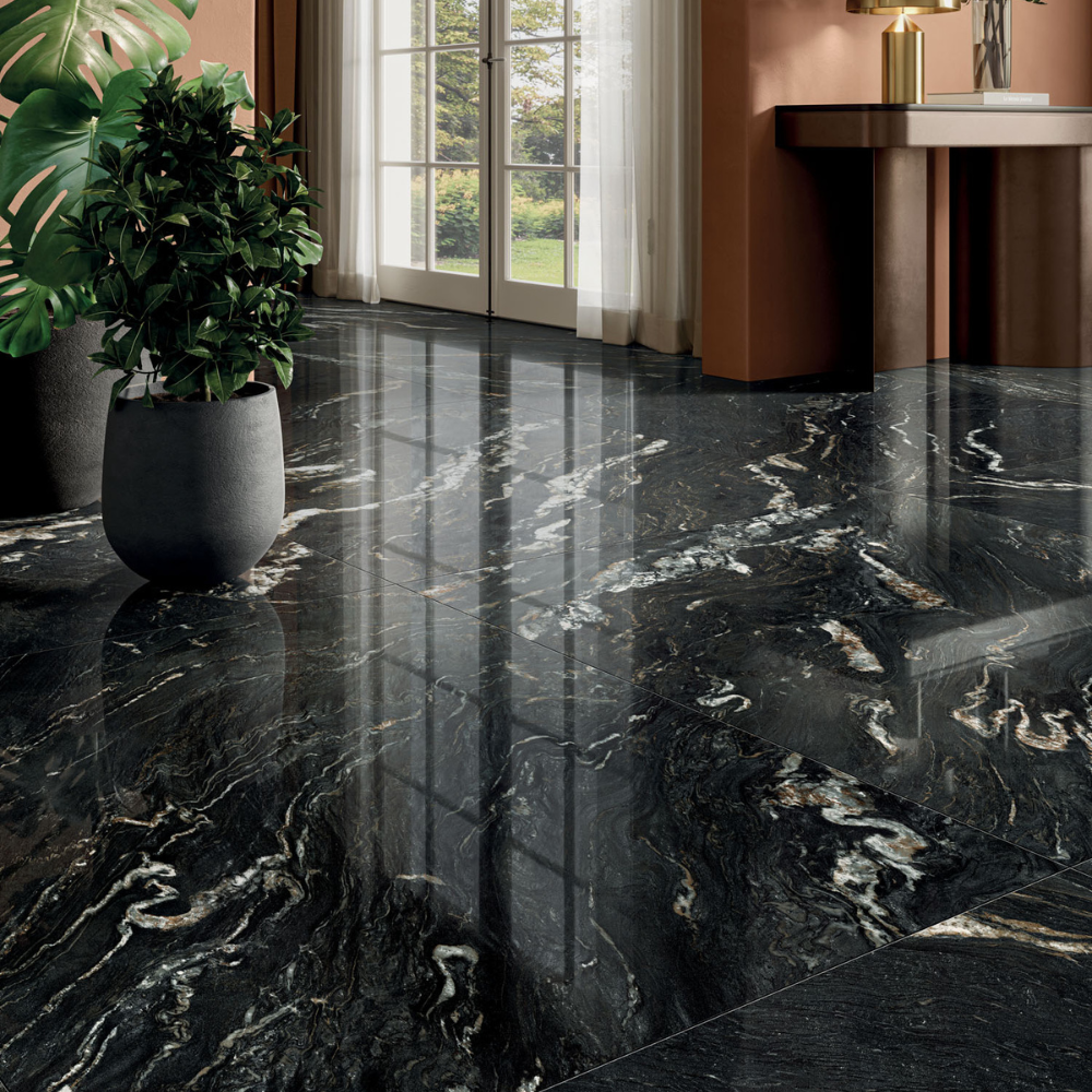  120x278cm Perpetual Belvedere Dark Hochglanz 6mm