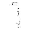 Y Aufputz-Duschsystem mit Thermostat Chrom poliert (CR) Y1244LUXLCR