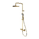 Y Aufputz-Duschsystem mit Thermostat  Gold poliert (GL) Y1244LUXLGL