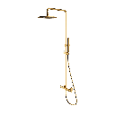 Y Aufputz-Duschsystem Gold poliert (GL) Y1244MGLB