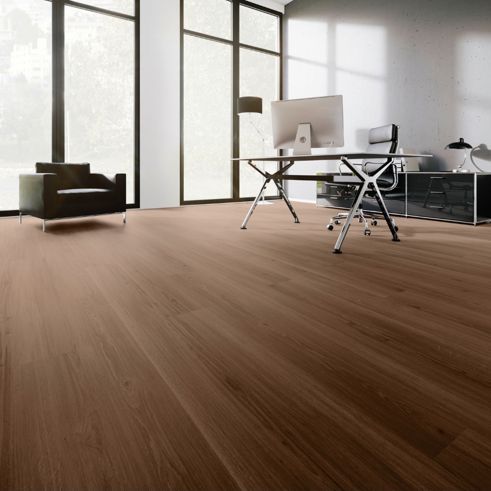 DESIGN 555 Incredible Dark Oak Click 209 6,0mm/NS 0.55mm  Rigid Board m. IXPE