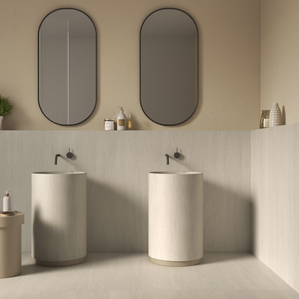 60x120cm VeinSouthwell Bone Hochglanz