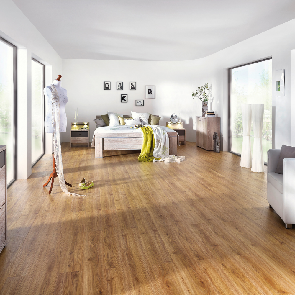 DESIGN 555  Cozy Oak Click 412  6,0mm/NS 0.55mm  Rigid Board m. IXPE  