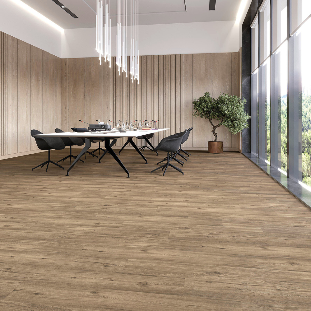 DESIGN 555  Spring Oak Click 509  6,0mm/NS 0.55mm Joka Designböden 555 Rigid Board m. IXPE 