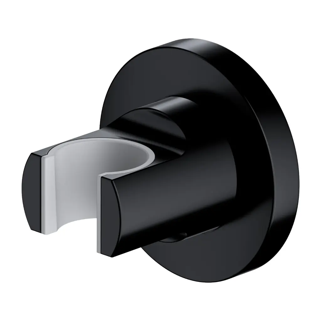 Brausehalter Schwarz seidenmatt (BLH) 8873ABL