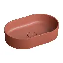 Ovo M+ Aufsatzwaschtisch, 55 x 36 cm Terracotta matt (TE) OVOUNTE