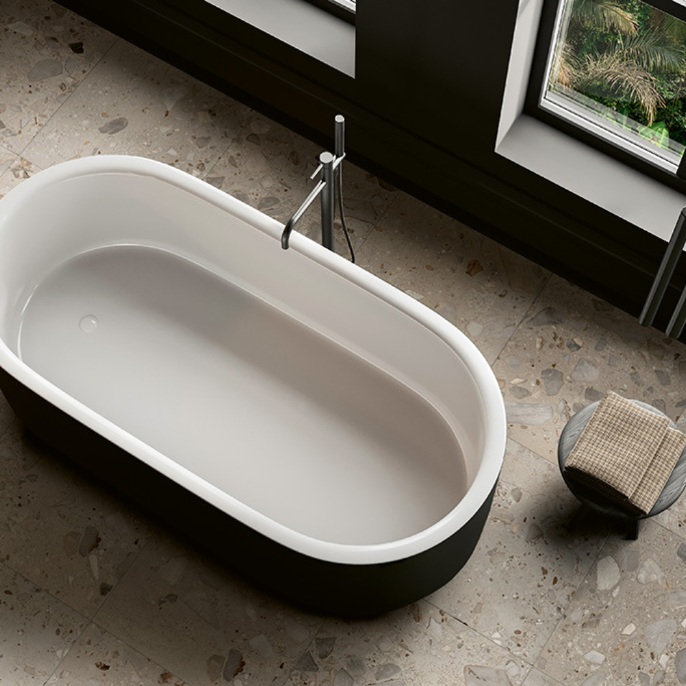 120,8x120,8cm I Ciottoli Sassi Grigio Matt 9mm