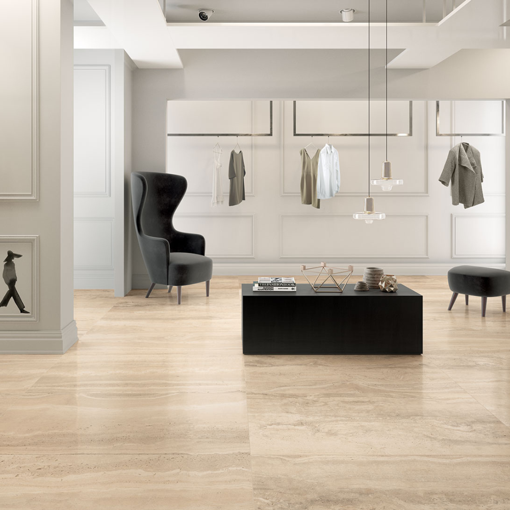 120x120cm Reverso Beige Matt 9mm 