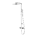 Parma Aufputz-Duschsystem  Chrom Poliert (CR) PM7444CR