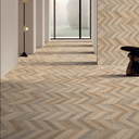 30x120cm Carving Chevron Miele 10mm