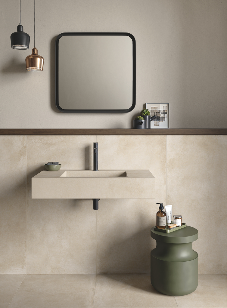 Waschbecken Mystone Beige Handgemacht