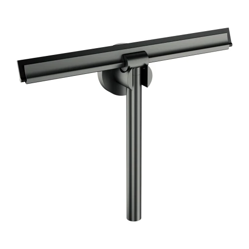 Uni Glaswischer mit Wandhalter Graphit gebürstet (GR) UN10910GR