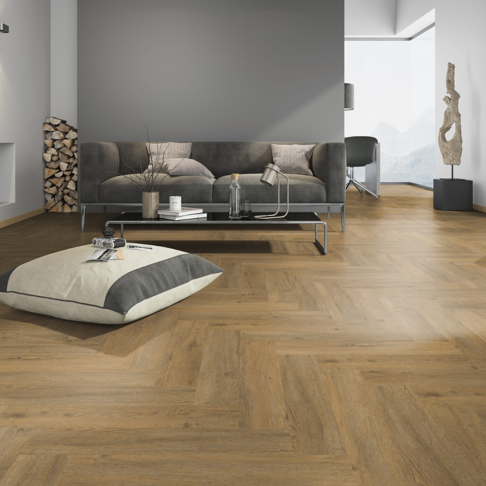 Fischgrät Klebe Vinyl Royal Oak Natural 122 x 610 x 2,0mm (OFD-030-163)