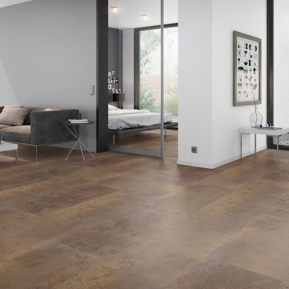 Fliesen- Klebe Vinyl Oxyde Bronze Red 457,2 x 914,4 x 2,5mm (OFD-055-076)