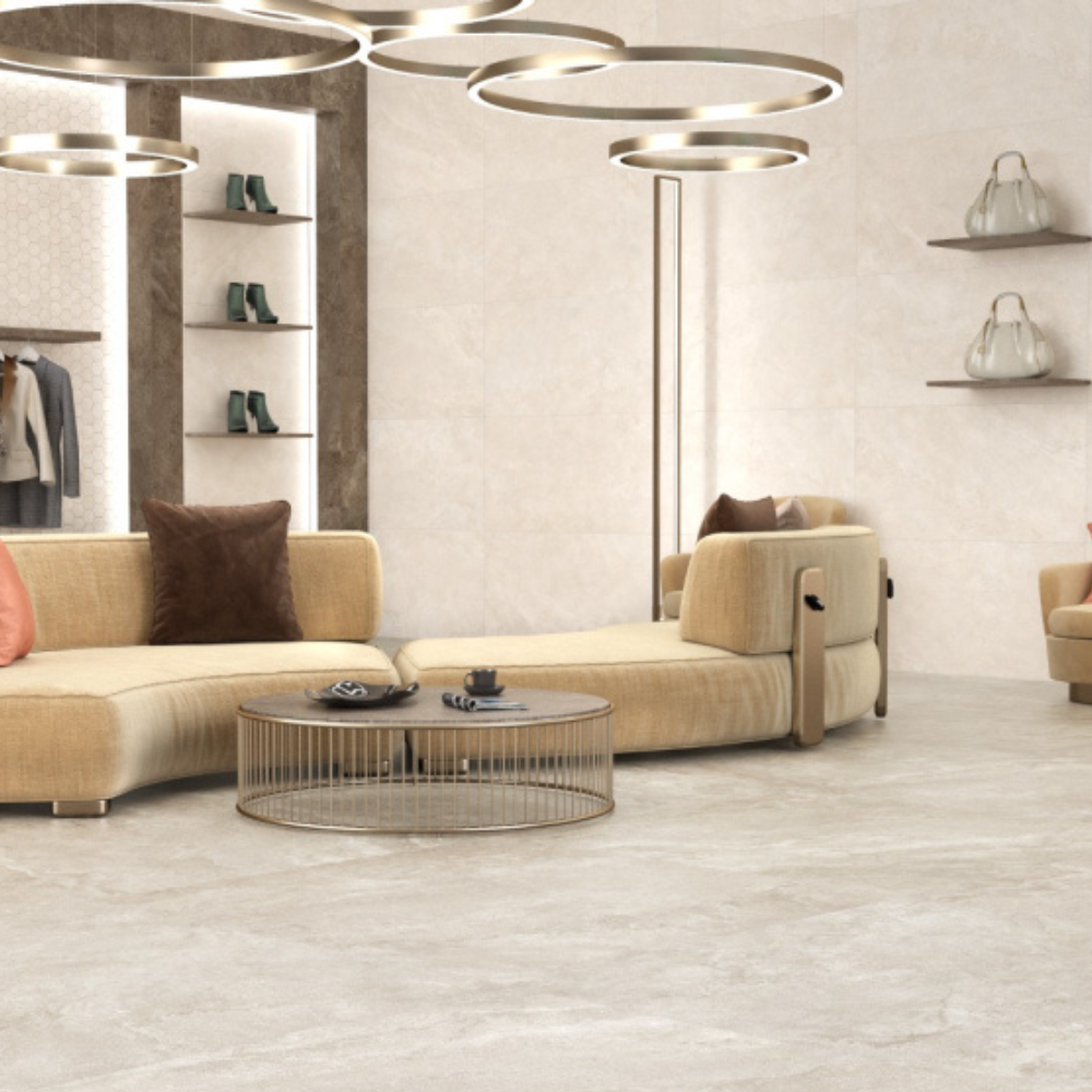 90x90cm Pietra Tan Matt 9 mm 