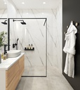SPC Wandpaneel 120x265x0,4cm Hochglanz Calacatta White