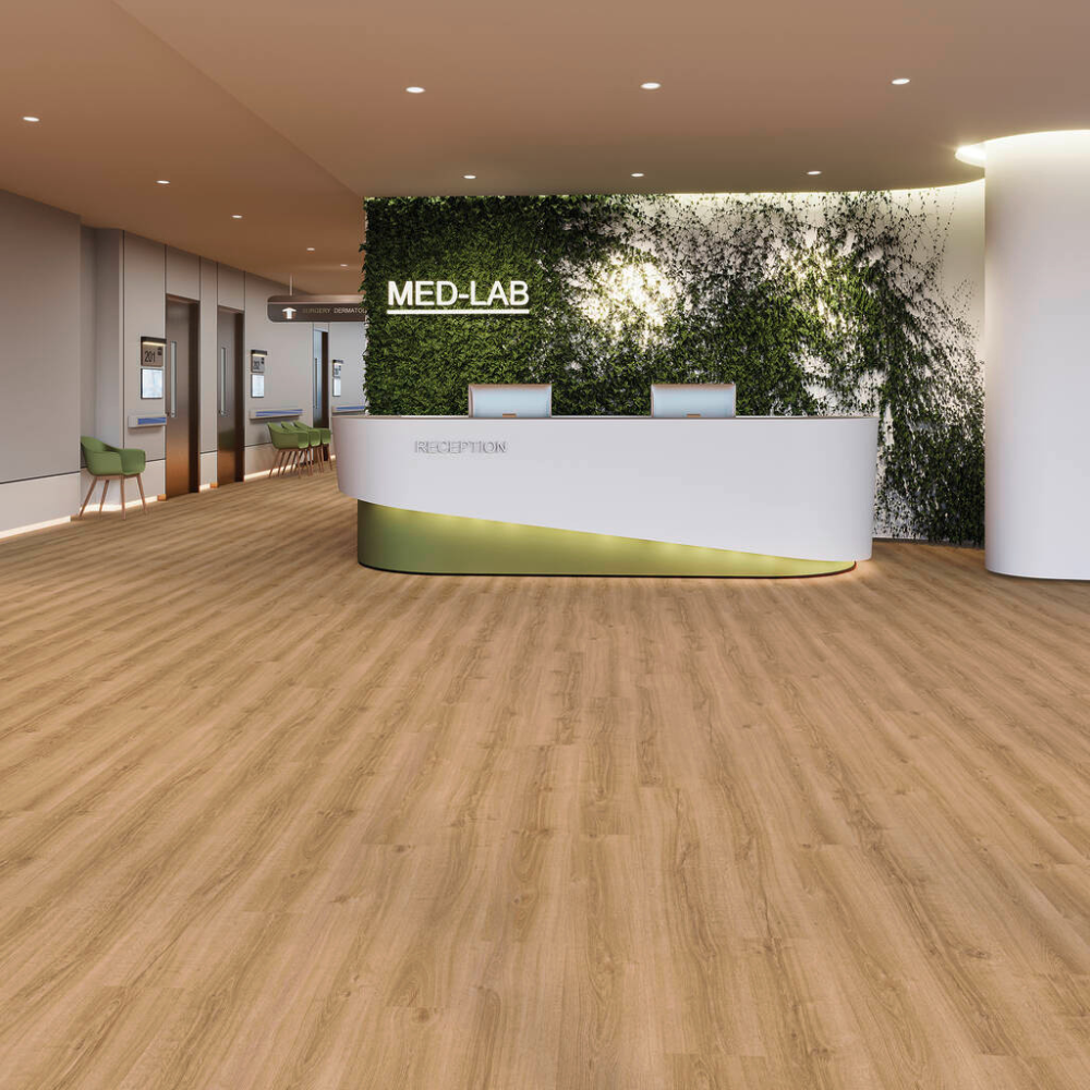 DESIGN 555 Evolut 5914 Summer Oak Klebe Vinyl  2,5mm/NS 0,55  132 cm x 19,6 cm 