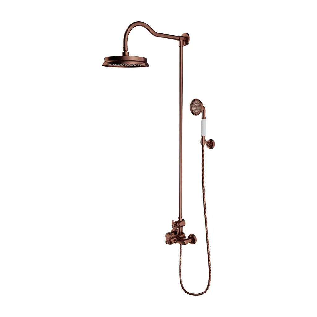 ARMANCE Aufputz-Duschsystem mit Thermostat  Antikes Kupfer gebürstet (ORB)AM5244-6ORB