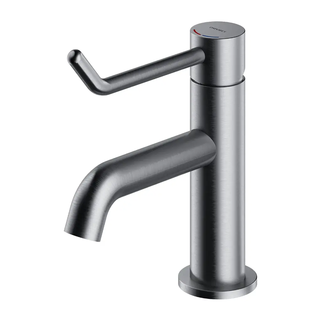 Y  [Inclusive Design] Waschtischarmatur, 18 cm (Kartusche 25 mm) Nickel gebürstet (NI) Y1210NID-NI 