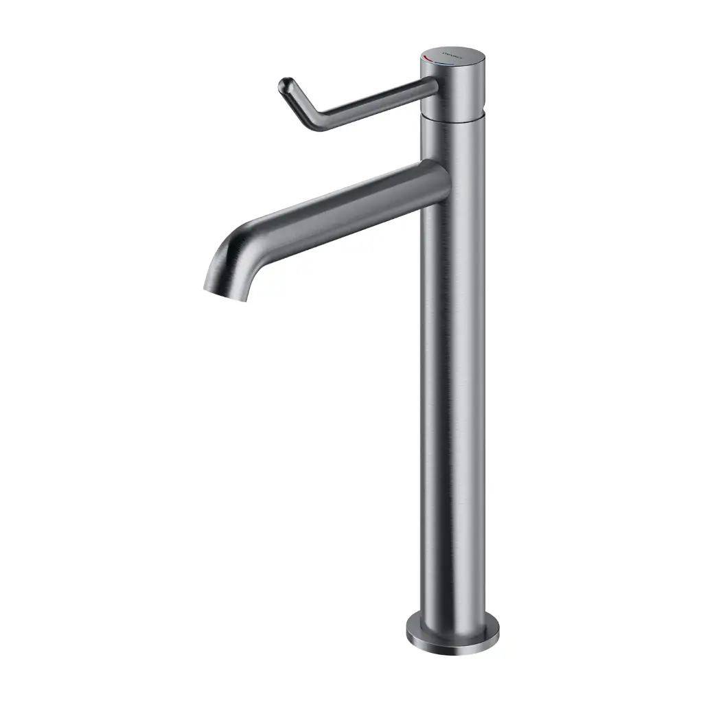 Y  [Inclusive Design] Waschtischarmatur, 33 cm (Kartusche 25 mm) Nickel gebürstet (NI) Y1212ID-NI