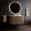 Möbelstück TREND 80 x 45 x 54 cm mit Griff aus gebürsteter Gold TD080.G 