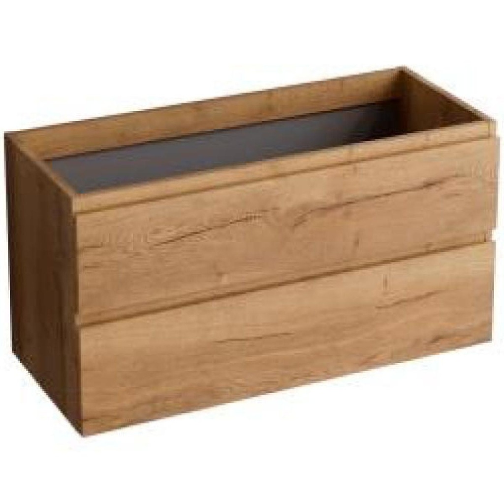 STEP-Schrank 100 x 45 x 54 cm. 2 Hängeschubladen, Farbe: Sand CS100.S  