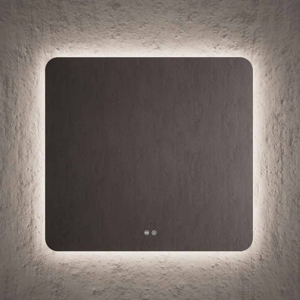 SUN-Spiegel mit LED-Hintergrundbeleuchtung. 120 x 80 cm SN.12080