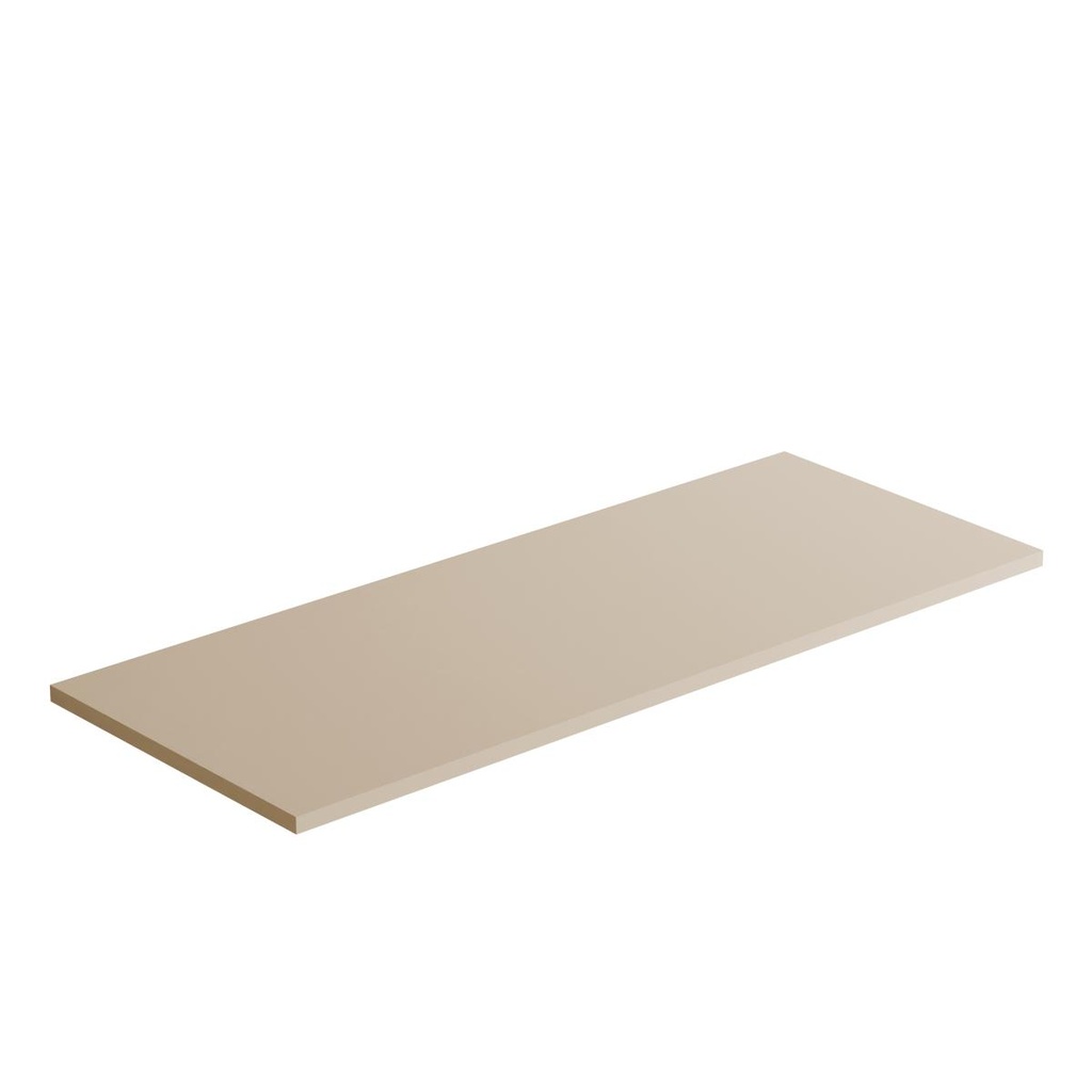 Flache Arbeitsplatte „Tablero Marino Flat“. Breite 81 cm. Mattes Greige EP081.G 