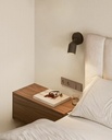 SPC Wandpaneel Ultra matt Textile Ivory 120x280x0,37cm