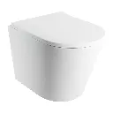 Wand-WC mit WC-Sitz mit Absenkautomatik, 52 x 36 cm