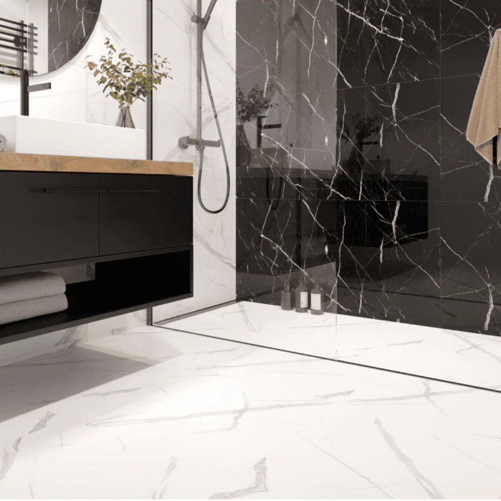VOX SPC VILO Calacatta Black 60x60cm Vinylboden Klick