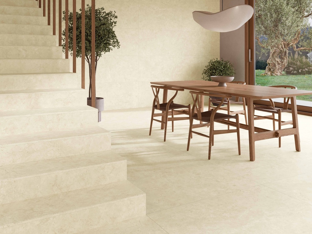 120x120cm Tivoli Cross Ivory Matt 