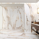 60x120cm Calacatta Gold  Hochglanz 9mm 