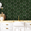 15x17,5cm ANTIC Hexagon Moos Glossy 9mm