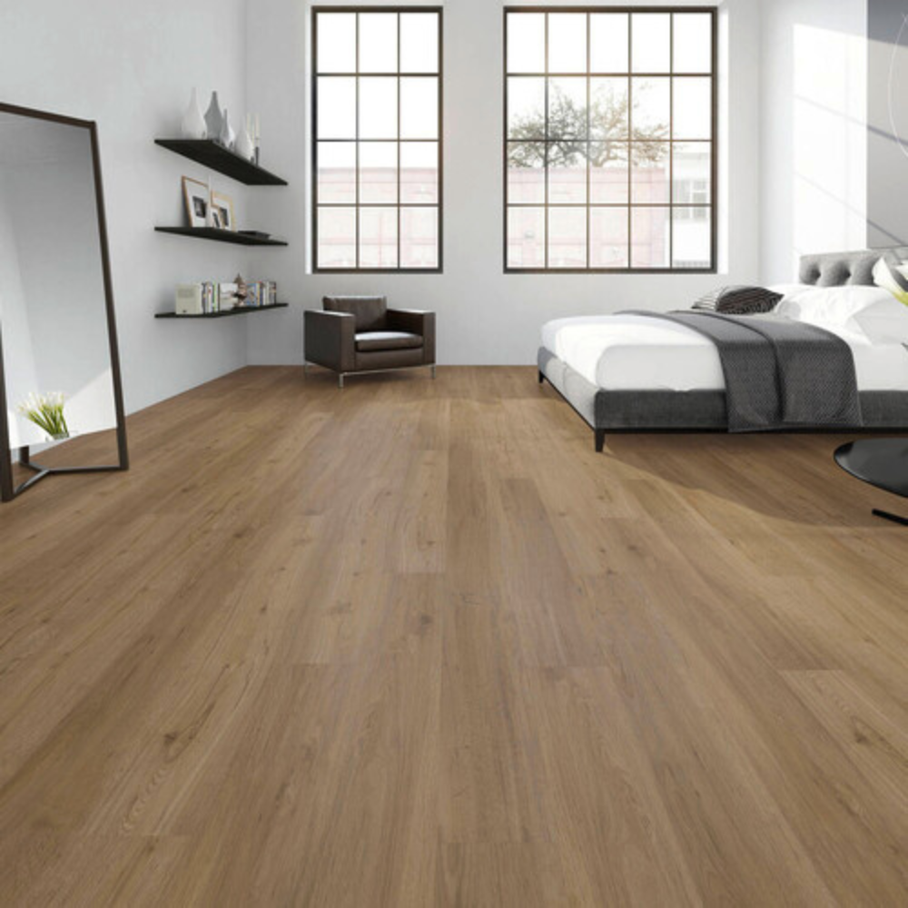 Design Vinyl Click  Waxed Oak 17,81x124,46cm Rigid Board