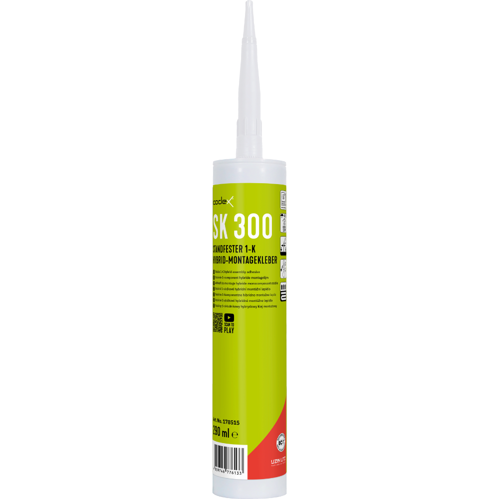 Codex SK 300 STANDFESTER 1-K HYBRID-MONTAGEKLEBER
