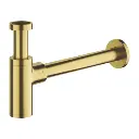Siphon Dekorativer Waschtisch Siphon Messing gebürstet (BSB)