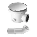 CGS Duschwannen Ablaufgarnitur Chrom poliert (CR) ST7990.01+ST45CR 