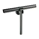 Uni Glaswischer mit Wandhalter Graphit gebürstet (GR) UN10910GR