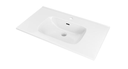 Ceramic Countertop VOLTERRA 101x46 Weiß Matt EV.101.WM