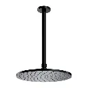 SLIMLINE Kopfbrause mit Decken-Brausearm  Schwarz seidenmatt (BLH) WSSET1BL