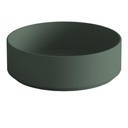 Keramikwaschbecken „Roll“. Ø 36 cm. Mint matt LUR.V 